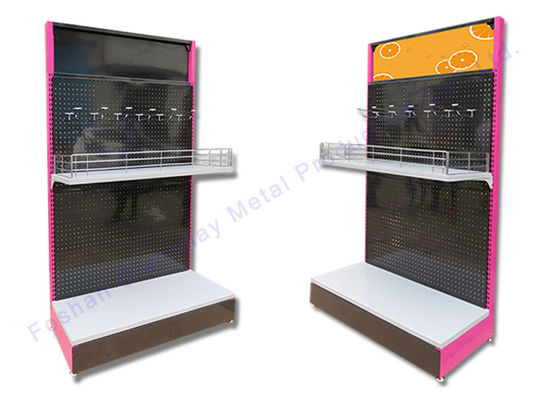 Дисплей Pegboard стойки металла многофункционального пола стоя встречный