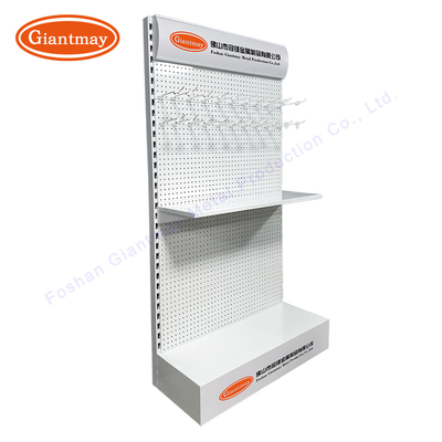 Профессиональный металлический продукт Pegboard показывает выставочную витрину крюка