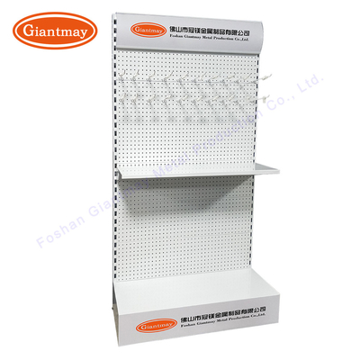 Профессиональный металлический продукт Pegboard показывает выставочную витрину крюка