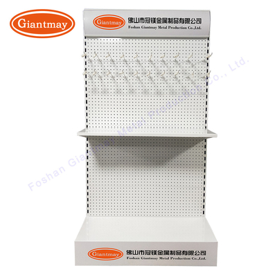 Профессиональный металлический продукт Pegboard показывает выставочную витрину крюка
