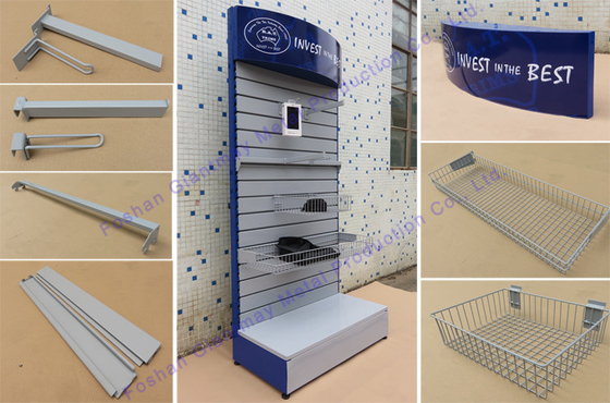 Дисплей Slatwall головы дуги Freestanding
