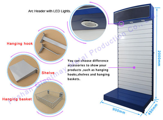 Стеллажи для выставки товаров розницы заголовка дуги для магазина телефона вспомогательного