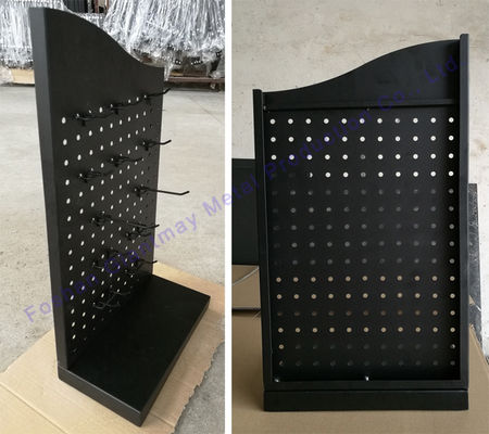 Стеллаж для выставки товаров таблицы Pegboard стойки Countertop встречный