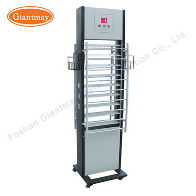 Стойка пола металла для стеллажа для выставки товаров выставочного зала керамического кафельного