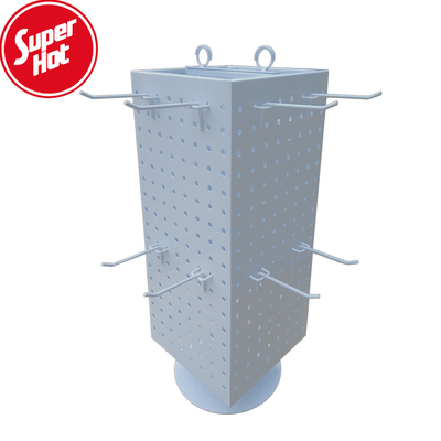 360° поворачивая дисплей Countertop Pegboard
