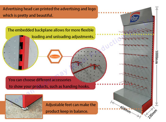Современный портативный розничный сад стоит металл стеллажа для выставки товаров
