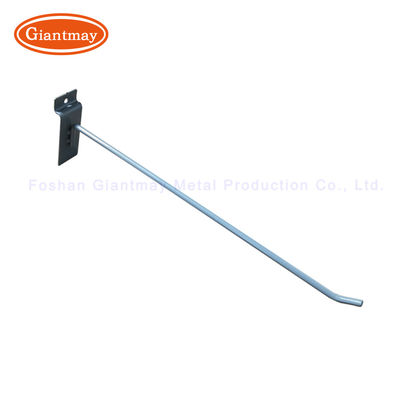 Крюк стены предкрылка магазина магазина дисплея Chrome одиночный Slatwall металла