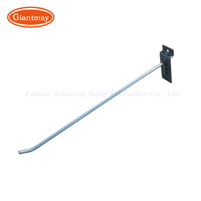 Крюк стены предкрылка магазина магазина дисплея Chrome одиночный Slatwall металла